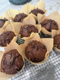 Double Choc Chip JUMBO Muffin