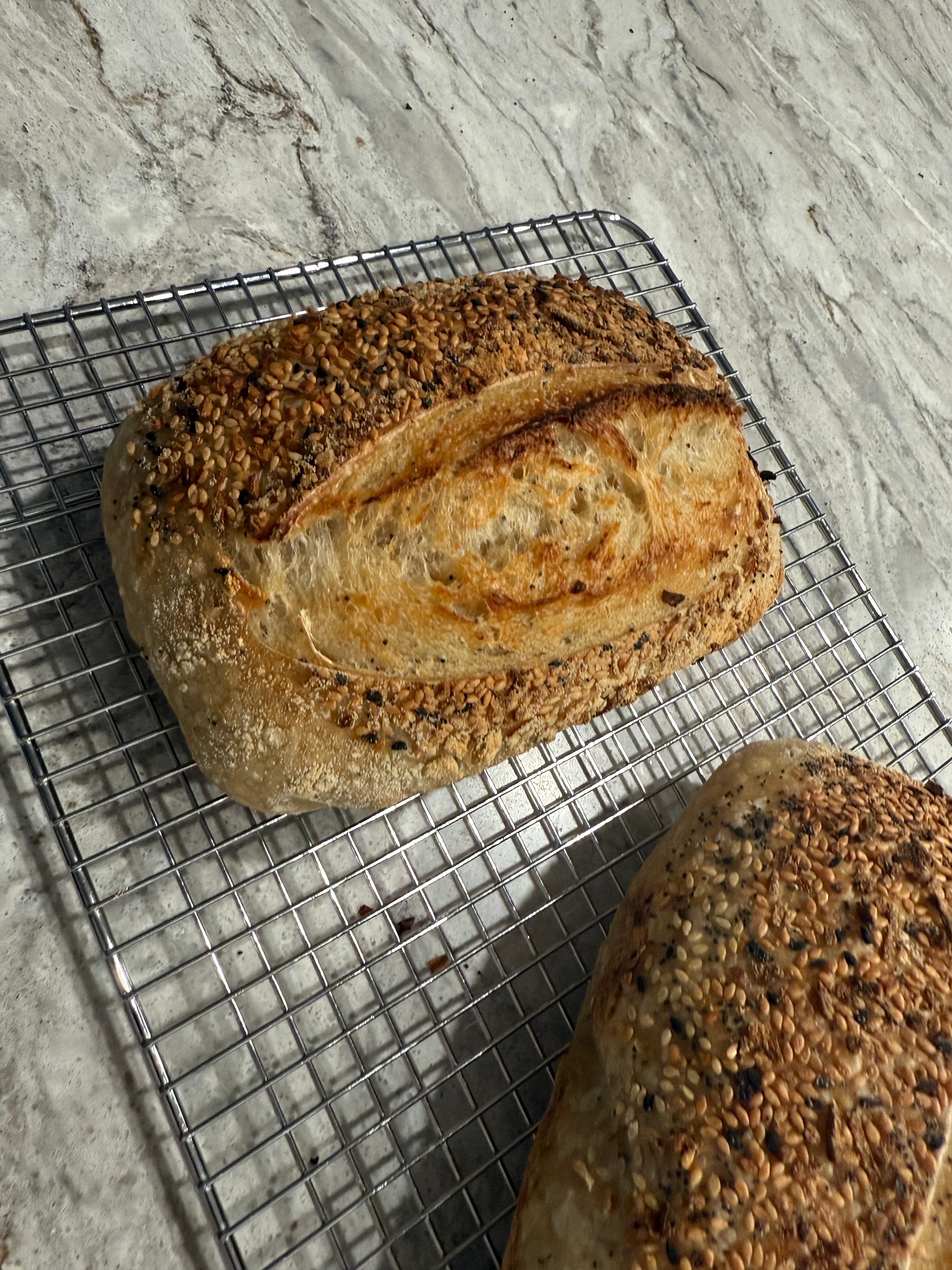 Everything Bagel Sourdough LOAF