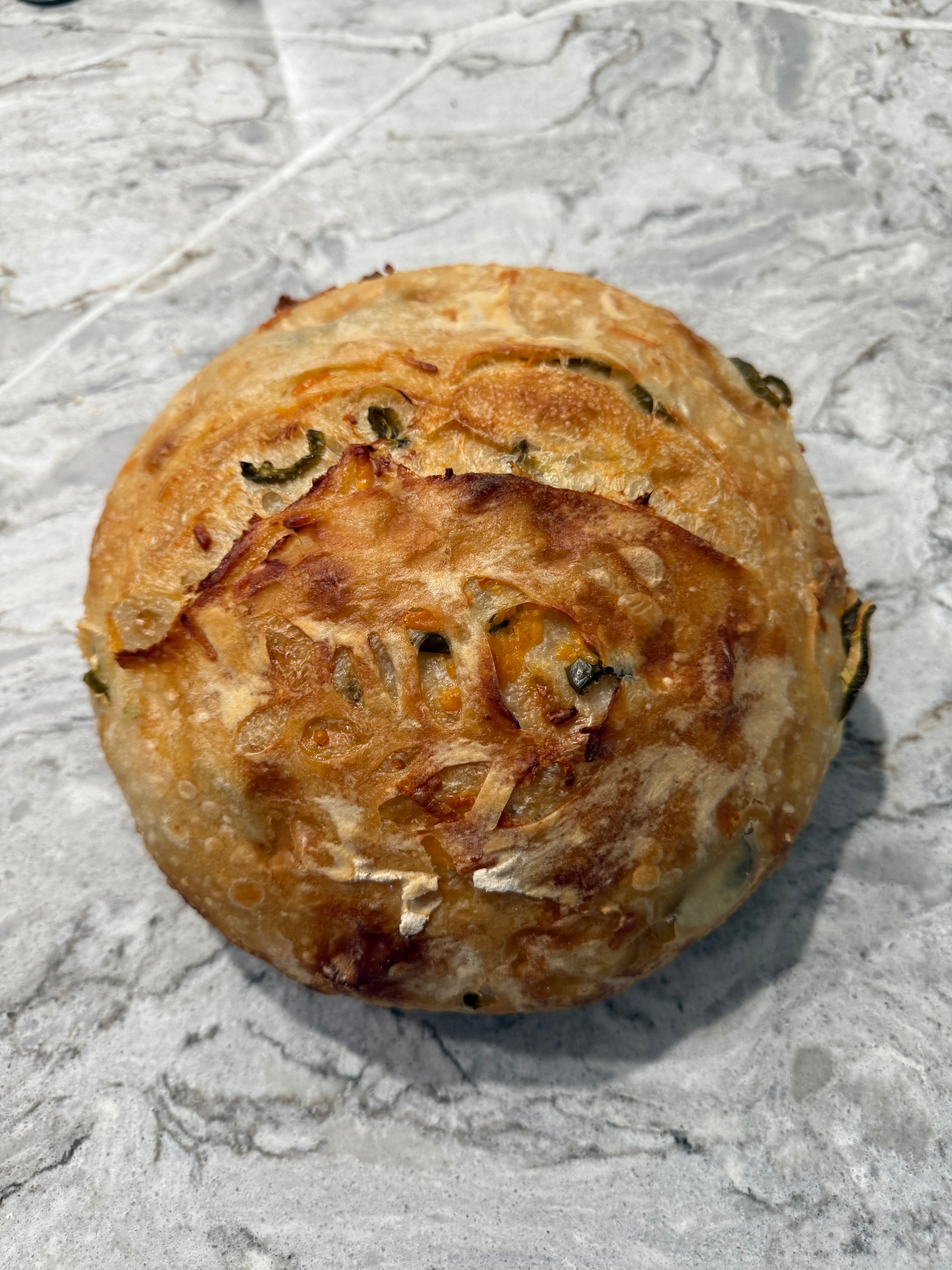 Jalapeño Cheddar Sourdough